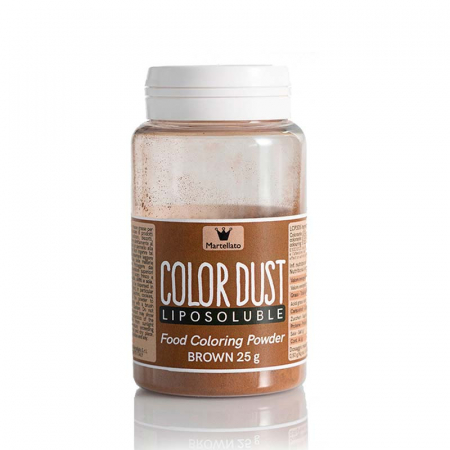 Coloranti Pudra Liposolubili - Colorant Alimentar Liposolubil Pudra, Maro fara E171, 20 g