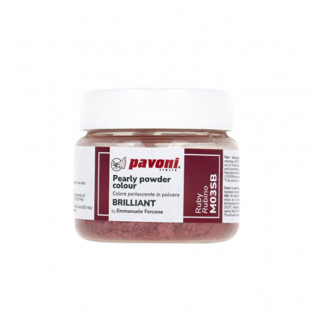 Coloranti Pudra Liposolubili - Colorant Alimentar Liposolubil Pudra Rubiniu fara E171, 40 g