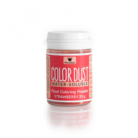 Coloranti Pudra Hidrosolubili - Colorant Alimentar Hidrosolubil Pudra ganulata, Rosu Capsuna fara E171, 25 g