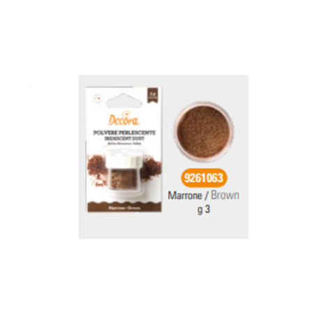 Coloranti Naturali - Colorant Alimentar Pudra Maro Perlat, Extractie Naturala, 3g