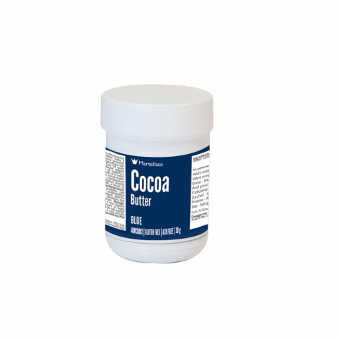 Coloranti Alimentari - Colorant cu unt cacao Albastru, 30 gr Azo Free