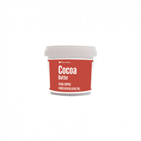 Coloranti Unt de Cacao Liposolubili - Colorant cu unt cacao Arama/Cupru Perlat, 200 gr, Azo Free