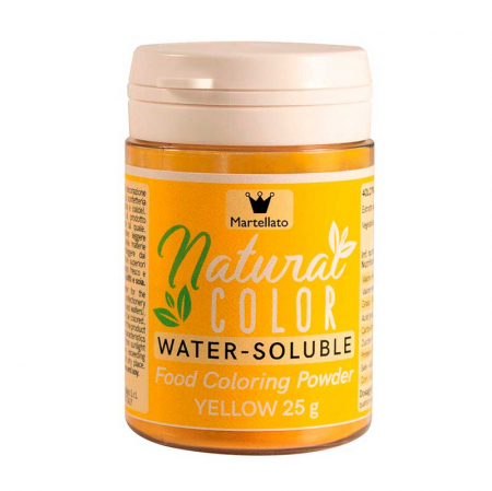 Coloranti Pudra Hidrosolubili - Colorant Natural Hidrosolubil Pudra Galben 25 g