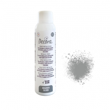 Coloranti Spray Liposolubili - Colorant Spray Metalizat Argintiu, 150 ml