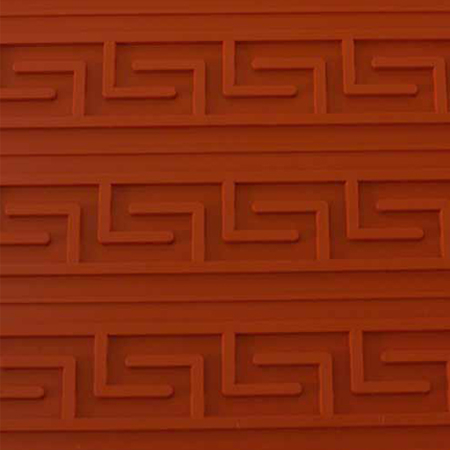 Cofetarie - Ustensile - Covoras Silicon Blat Decor Relief Model geca, 60x40 cm