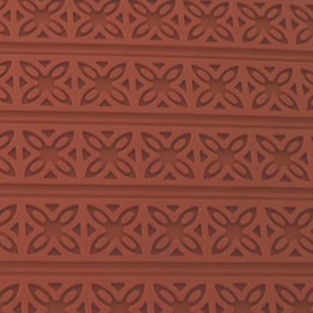 Cofetarie - Ustensile - Covoras Silicon Blat Decor Relief Model Majolica, 60x40 cm