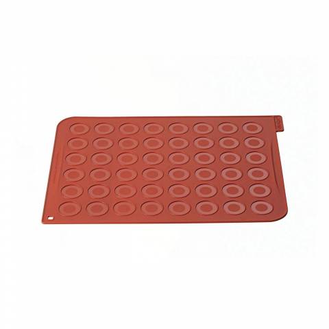 Cofetarie - Ustensile - Covoras silicon Coacere Macarons Ø 3.5 cm, 40 x 30 x H 0.15 cm (MAC01)