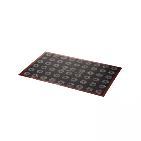 Cofetarie - Ustensile - Covoras Silicon microforat Coacere Choux Doua Fete Ø 2 - Ø 7 cm, 58.3 x 38.4 cm