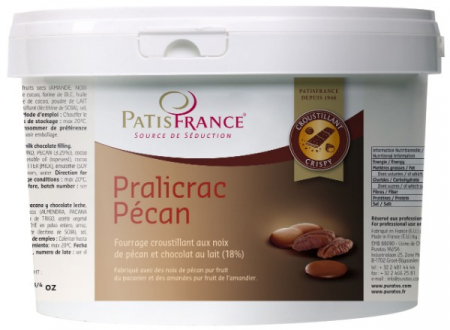 Glazuri, Napaj, Creme Cofetarie - Umplutura Crema Crocanta, Praline cu Nuci Pecan, Pralicrac Pecan PatisFrance