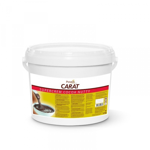 Glazuri, Napaj, Creme Cofetarie - Crema de Cacao și Alune de Padure Kimocrem Puratos, 5 Kg