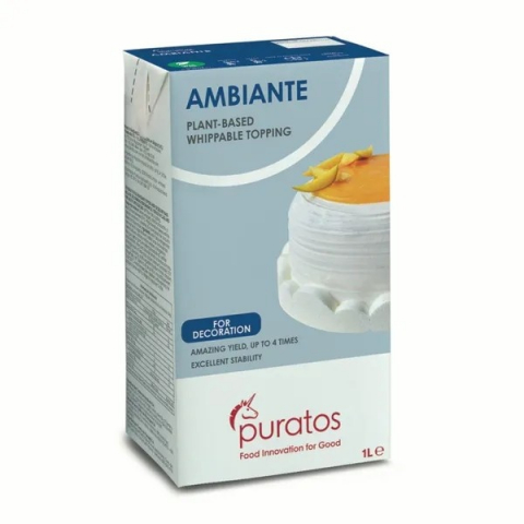 Frisca, Lapte condensat - Crema Decor Frisca Ambiante Puratos, 1 L