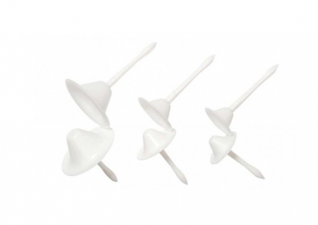 Duiuri Rusesti, Cuie si Sprituri Flori, Frunze - Cuie formare flori, plastic - 6 buc