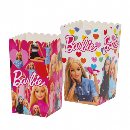 Cutii Party Barbie, Carton Impermeabil, 7 x 7 x H 14 cm, 6 Buc [0]