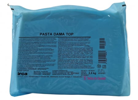 DAMA TOP Pasta de Zahar Alba, Acoperire, Decoruri si Flori, 2.5 kg, IRCA [0]