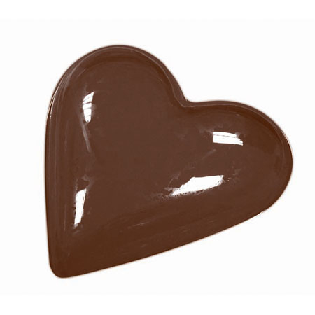 Decor Inimioare Ø 2.3cm - Matrita Plastic Ciocolata [2]