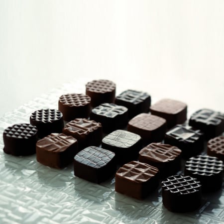 Decor Relief Ciocolata, Praline - Set 32 Folii Plastic 40x25 cm, 4 modele [0]