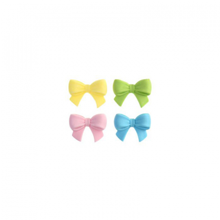 Decoratiuni Comestibile, Decor Tort - Decor Zahar - Fundite Ø 3 cm Roz, Bleu, Galben, Verde - 100 buc