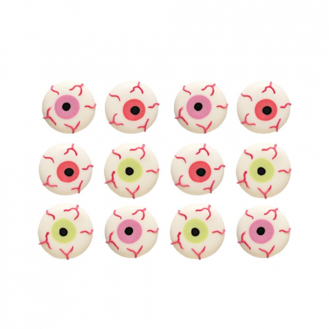 Decor Zahar - Ochi Inspaimantati Ø 2 cm, 3 modele, 12 buc [2]