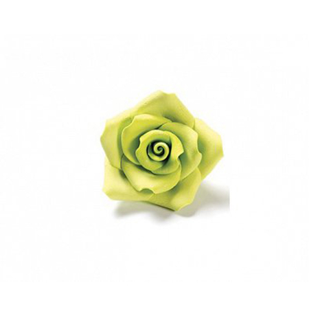 Decoratiuni Comestibile, Decor Tort - Decor Zahar - Trandafiri Vernil Ø 5 cm, 24 buc