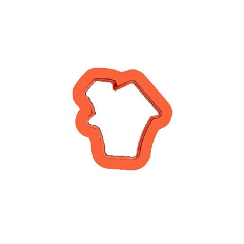 Decupatoare Sezon - Decupatoare Plastic Halloween - Casa Bantuita, Ø 3.8 x H 2.2 cm
