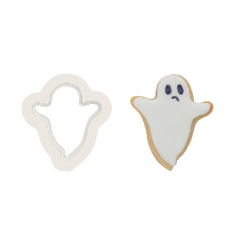 Cofetarie - Ustensile - Decupatoare Plastic Halloween - Fantoma, 3.5 x 4 x H 2.2 cm