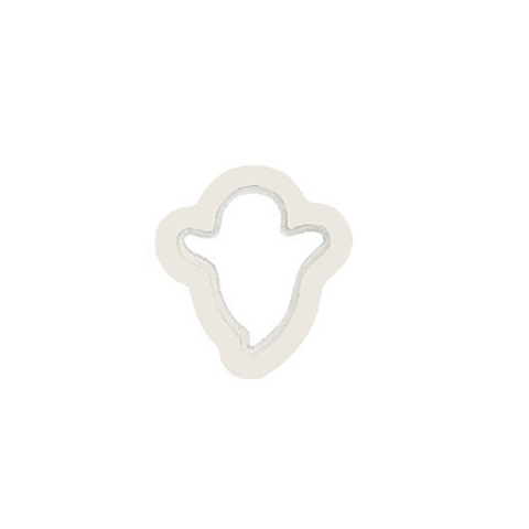 Cofetarie - Ustensile - Decupatoare Plastic Halloween - Fantoma, 3.5 x 4 x H 2.2 cm