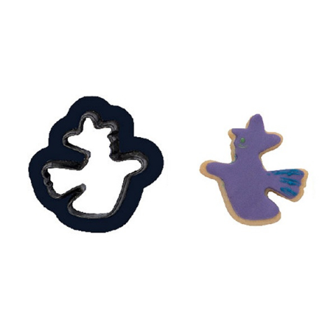 Decupatoare Sezon - Decupatoare Plastic Halloween - Vrajitoare, Ø 4 x H 2.2 cm
