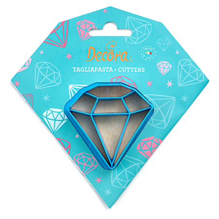 Cofetarie - Ustensile - Decupator Plastic Diamant Ø 6 x H 2.2 cm 