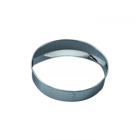 Decupatoare Forme Standard - Rotund - Decupator Inox cu Maner, Ø 12 x H 2 cm