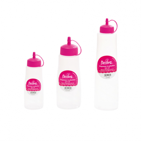 Brutarie, Patiserie - Ustensile - Dispenser Sosuri / Glazuri pentru Dozare si Plating, Ø7xH29 cm, 750 ml