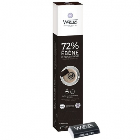 Display 40 MiniTablete Ciocolata Neagra Ebene Weiss [0]