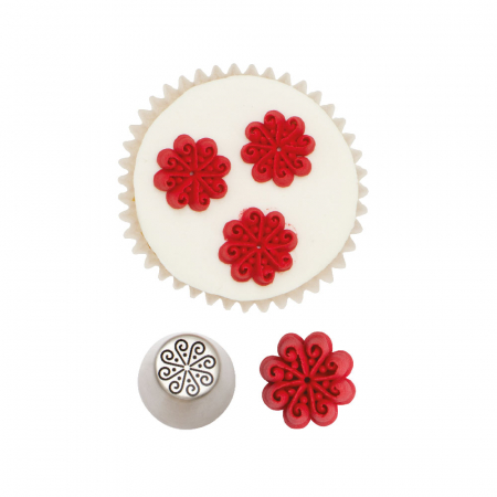 Duiuri Rusesti, Cuie si Sprituri Flori, Frunze - Dui / Sprit Inox Model Rusesc Vartej / Swirl 3D