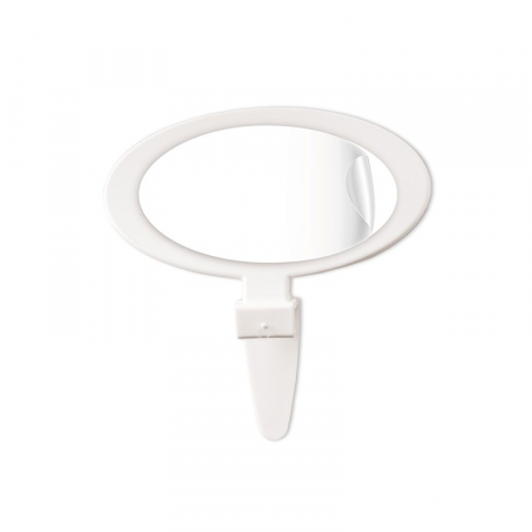 Ambalaje, Etichete, Suporturi - Etichete Pret/Arome Personalizabile Material Plastic Alb, 11.3 x 6.3 x H 12 cm, Set 30 buc