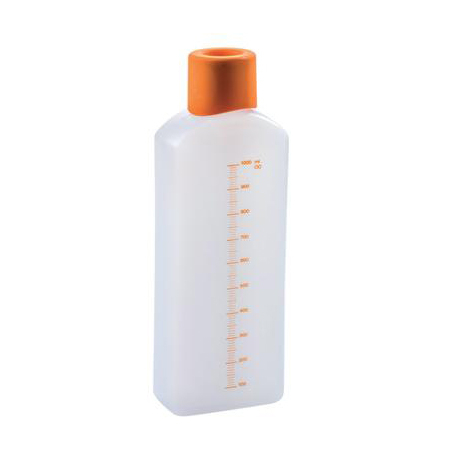 Brutarie, Patiserie - Ustensile - Flacon gadat 1 Litru cu Dop Perforat Distribuire Siropuri, 10x5.6xH27.5 cm