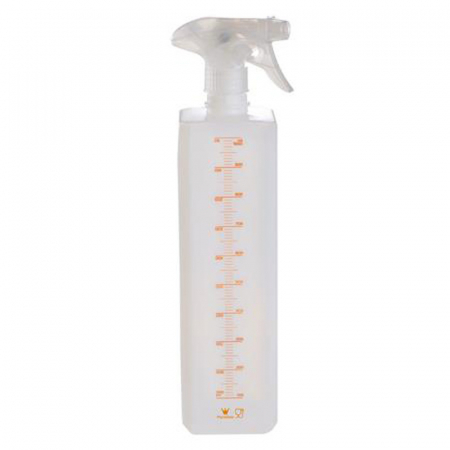 Cani, Dispensere, Boluri, Scafe - Flacon gadat 1 Litru cu Pulverizator pentru Apa sau Siropuri, 7 x 7 x H 30 cm