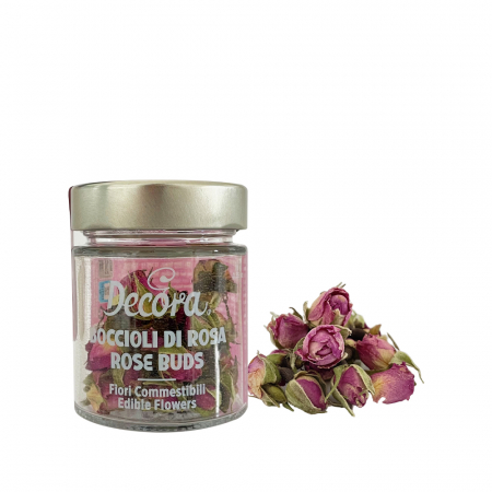 Flori, Fructe deshidratate, Liofilizate - Flori Comestibile Boboci Trandafiri 10 gr