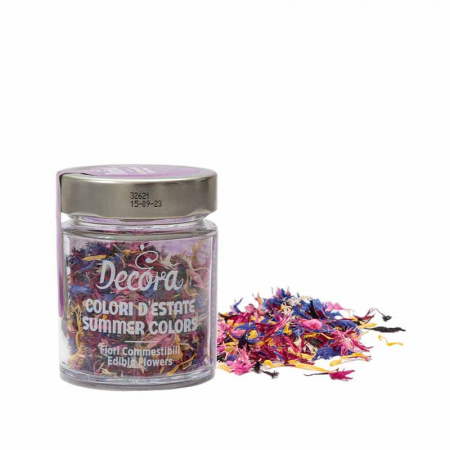 Flori, Fructe deshidratate, Liofilizate - Flori Comestibile Mix Culori de Vara 2 g
