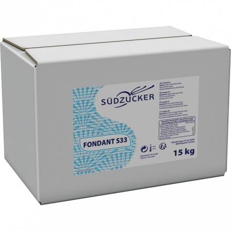 Fondant - Fondant cofetarie pentru amandine S33 Alb Covapaste 15 Kg