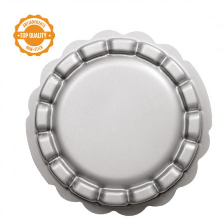 Forme, Tavi Coacere - Forma Coacere Charlotte, Ø 20 x H 7 cm, Otel Antiaderent