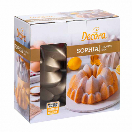 Cofetarie - Ustensile - Forma Coacere Rotunda Sophia Ø 24 x H 10 cm, Aluminiu Antiaderent