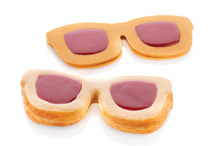 Forme, Tavi Coacere - Forma de copt - Ochelari 17.8 x 8.4 x H 2.5 cm - Kit 2 forme/decupatoare