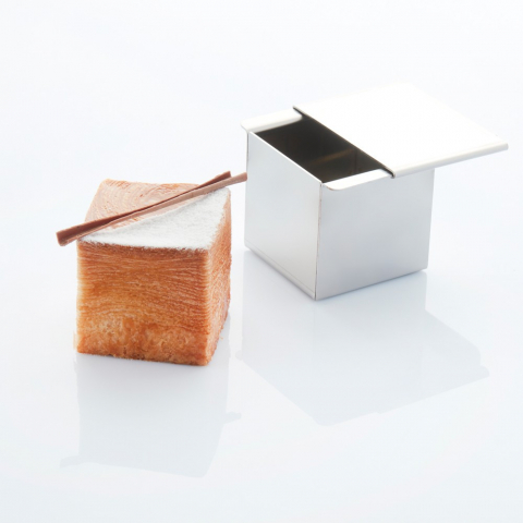 Forme, Tavi Coacere - Forma Inox Coacere Produse Model Geometric Cub Mini 6 x 6 x H 6 cm, vol. 220 ml