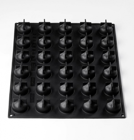 Forme 30x40cm Monoportii, Mignon - Forma Pavoflex 30x40 Jasmine Ø 3.8 × H 3 cm, 30 cavitati, 20 ml