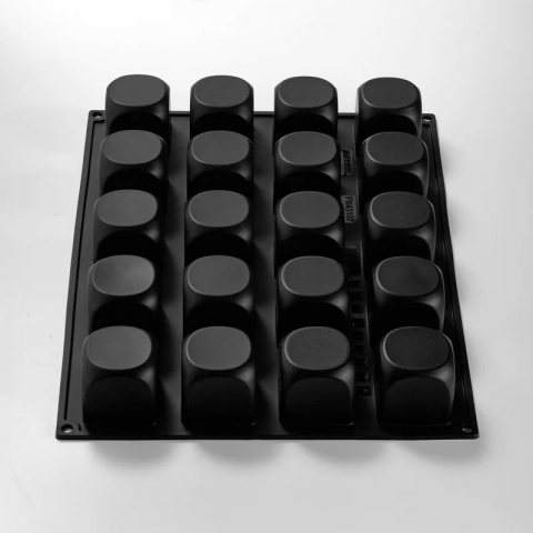 Forme de Silicon Cofetarie - Forma Pavoflex 30x40cm Zaruri 20 cavitati, 5 x 5 x H 5 cm, 120 ml