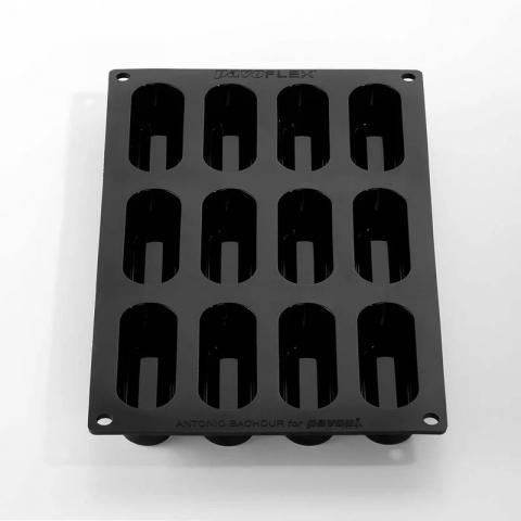 Forme 30x40cm Monoportii, Mignon - Forma Pavoflex Round40time 12 cavitati, 8 x 3 x H 2.5 cm, 40 ml
