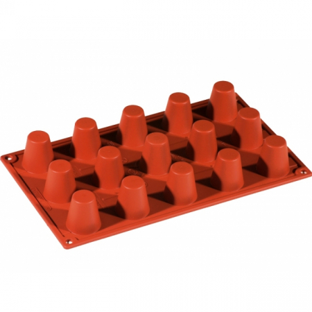 Forme de Silicon Cofetarie - Forma Silicon Baba Ø3.5xh3.8 cm, 15 cavitati