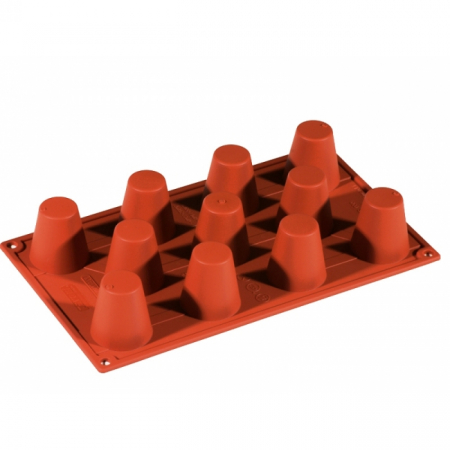Forme de Silicon Cofetarie - Forma Silicon Baba Ø4.5xh4.8 cm, 11 cavitati