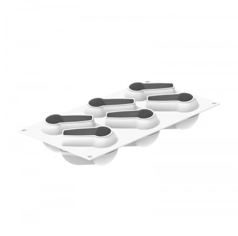 Forma Silicon Baba 9 x 6.2 x H 5.5 cm, 6 cavitati x 145 ml + decupator [2]