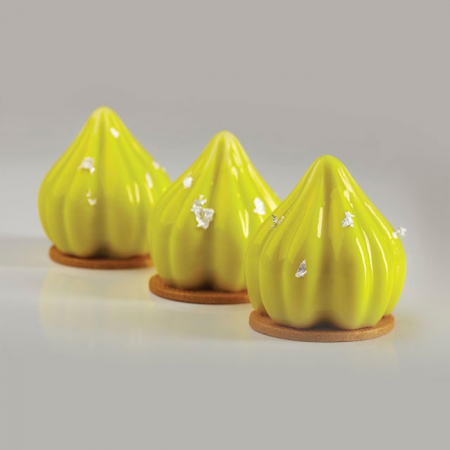 Forme de Silicon Cofetarie - Forma Silicon Bachour, Monoportii Gel, Ø 6 x h 6.3 cm, 90 ml, 20 cavitati