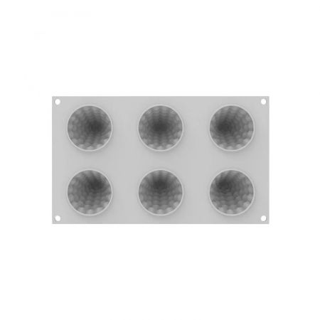 Forma Silicon Brad Craciun (Sapin Magique) Ø 6.7 x H 7.4 cm, 6 cavitati, 85 ml [2]